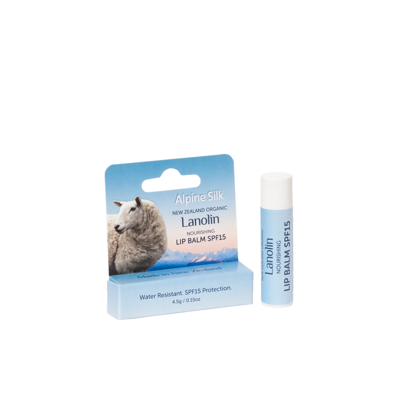 Alpine Silk Nourishing Lip Balm Lanolin SPF15