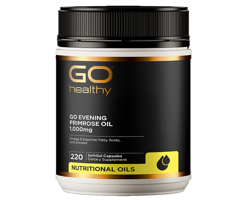 Go Healthy Evening Primrose/Flaxseed Oil Go Evening Primrose Oil 1000mg 220 softgels
