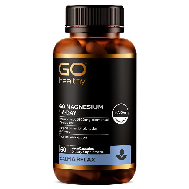Go Healthy Go Magnesium 1-A-Day 500mg