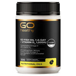 Go Healthy Fish Oil 1-A-Day + Vitamin D3 1000IU