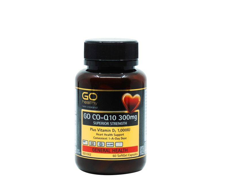 Go Healthy Go Co-Q10 300mg 60Softgels