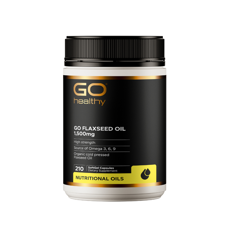 Go Flaxseed Oil 1500mg (210c)