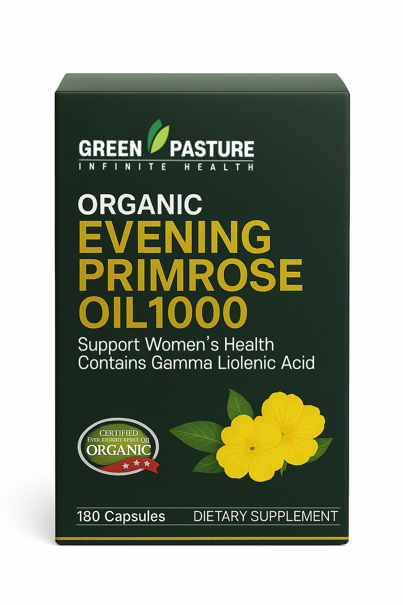 Organic Evening Primrose Oil 1000mg(180c)