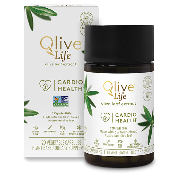 ***HALF PRICE***Olive Leaf Extract Cardio Health 120Vege Capsules
