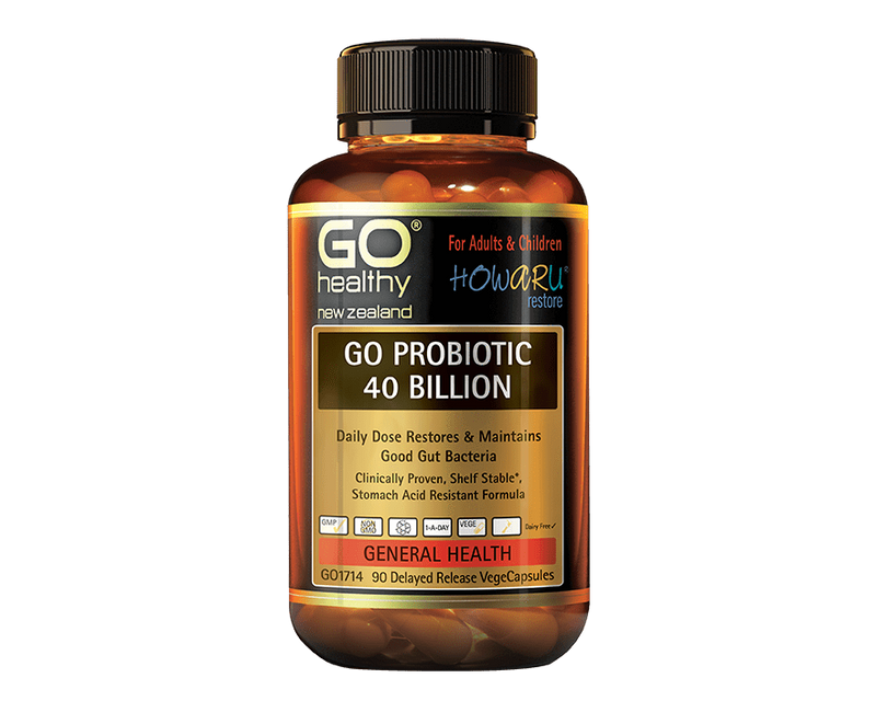 Go Healthy Probiotics Go Probiotic 40Billion 90 vege capsules