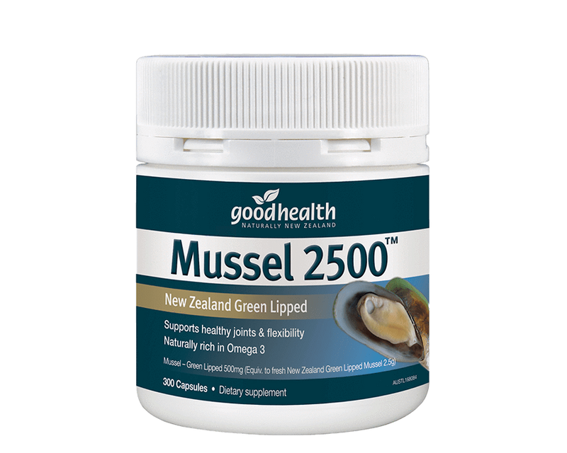 Good Health Green Mussel Mussel 2500 300 capsules
