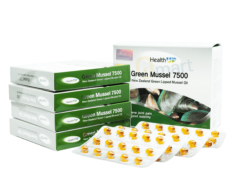 HealthUP Green Mussel Green Lipped Mussel 7500 240capsules