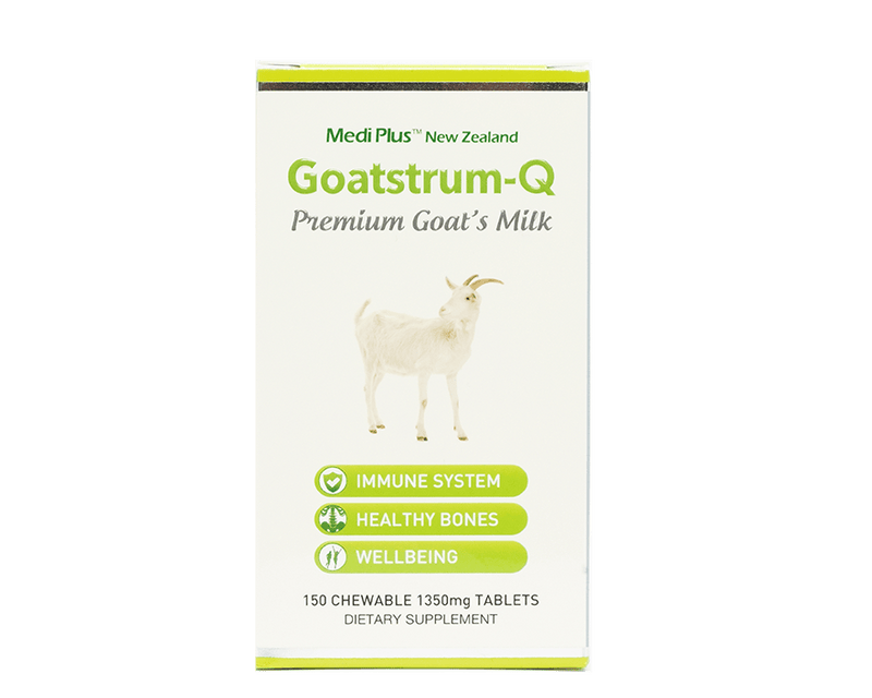 Mediplus Colostrum&Milk bite Goatstrum-Q 1350mg 150 chewable tablets
