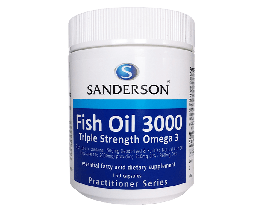 Fish Oil 3000 Triple Strength HealthOmart New Zealand