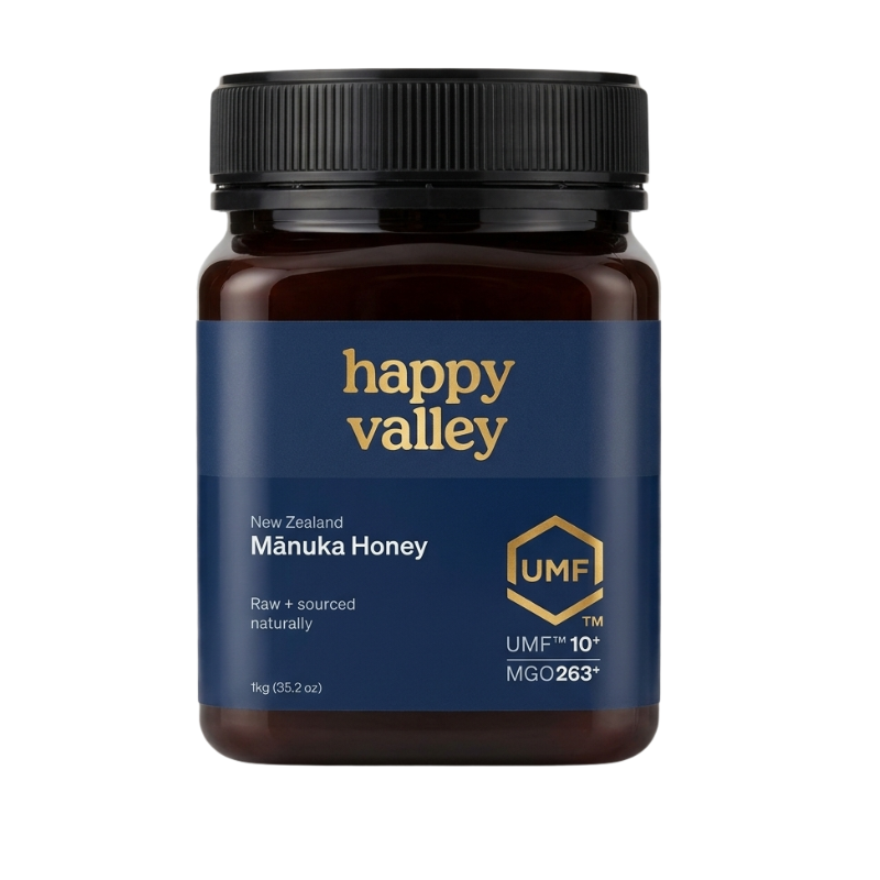 Happy Valley UMF 10+ Mānuka Honey 1kg