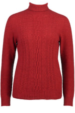 [McDonald]Polo Neck Jersey With Lace Detail