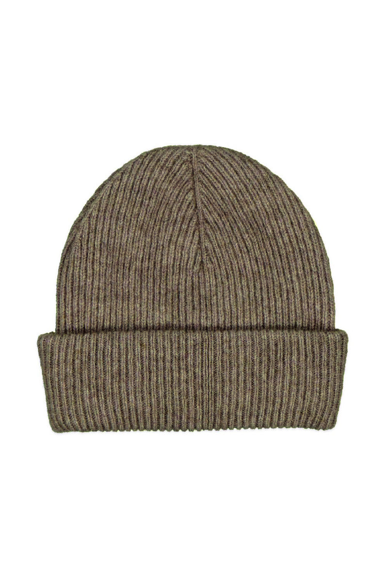 [McDonald] Possum Merino Fine Rib Hat