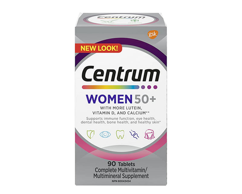 Centrum Multi Vitamins Centrum For Women 50+ 90 tablets