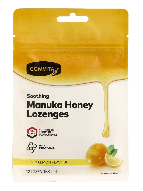 [Comvita] Manuka Honey Lozenges with Propolis (12 Lozenges)