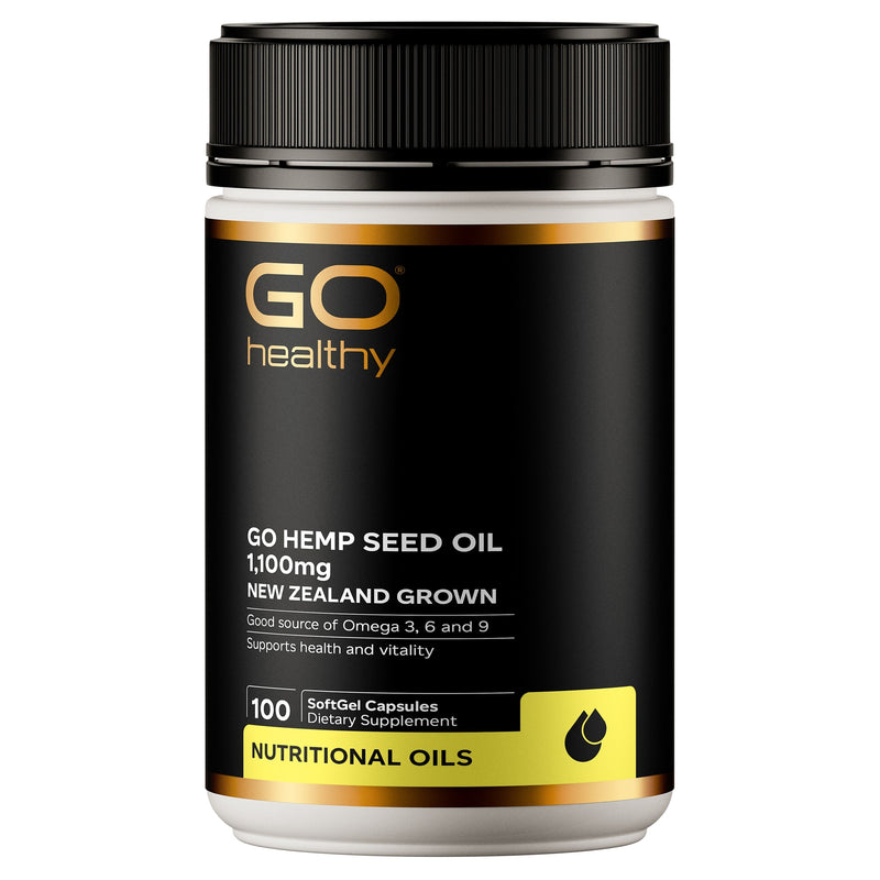 Go Hempseed Oil 1100mg (100c)