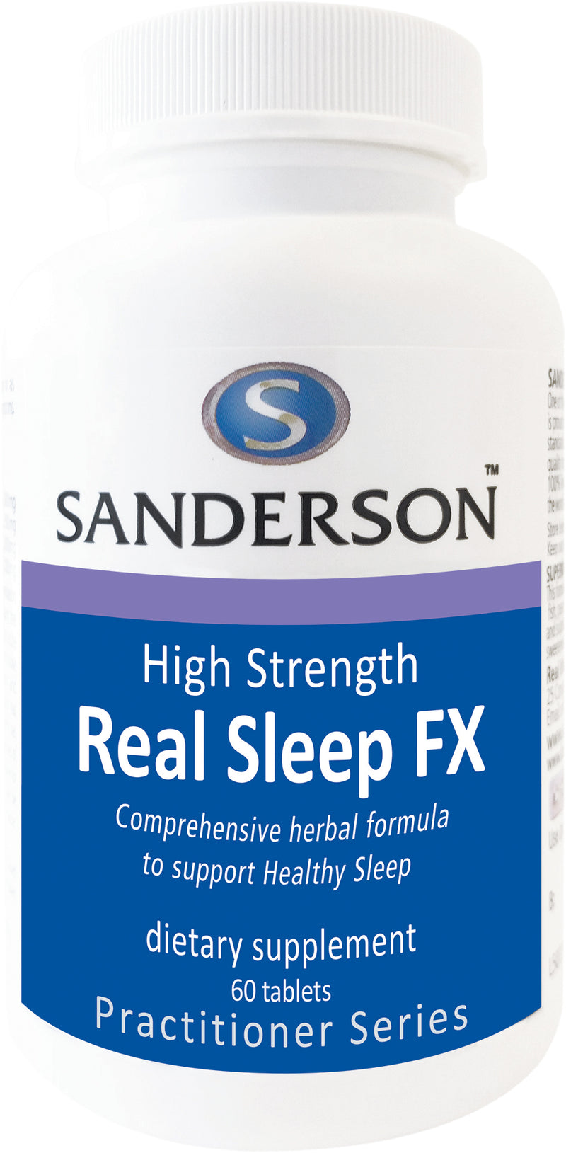 Sanderson Real Sleep FX  60tablets