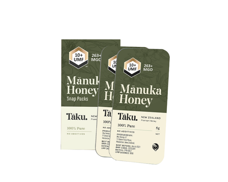 Manuka Honey Snap Packs UMF10+ 12*5g