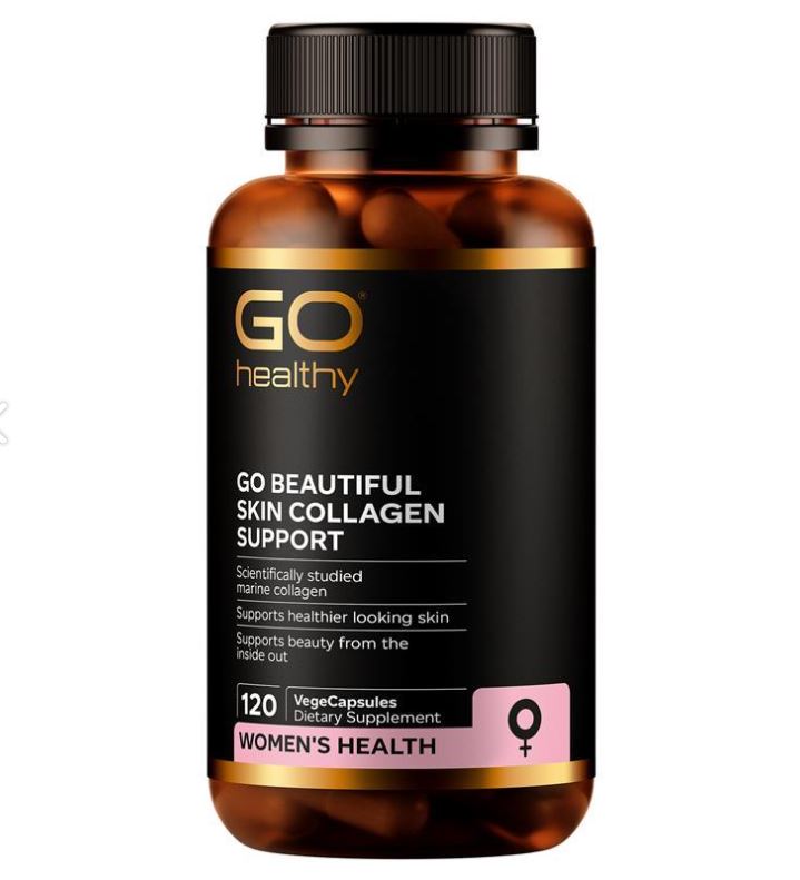 Go Healthy Beautiful Skin Collagen Support (120vc)