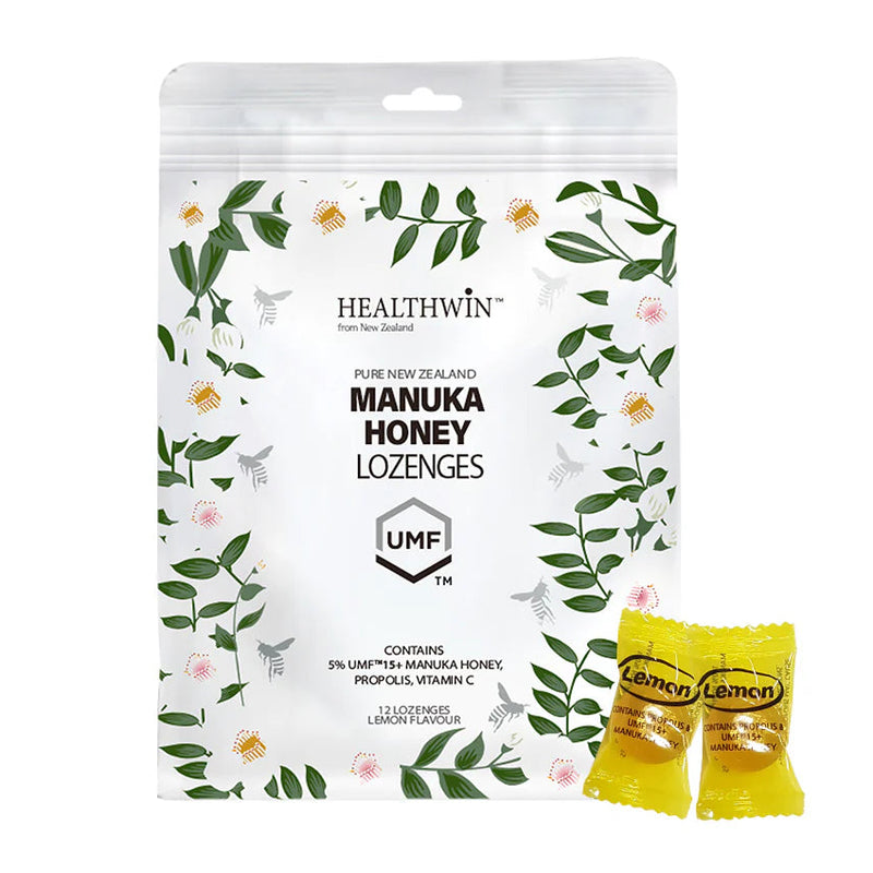 Healthwin Manuka Honey Lozenges with 5% UMF™ 15+ Manuka Honey