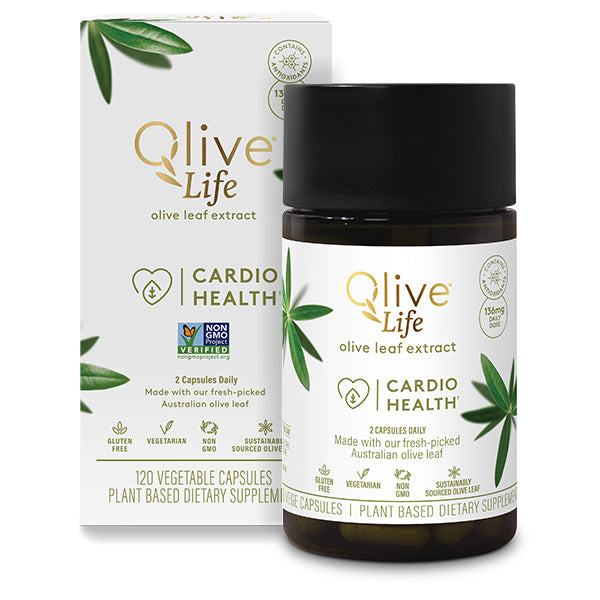 Olive Leaf Extract Cardio Health 120Vege Capsules