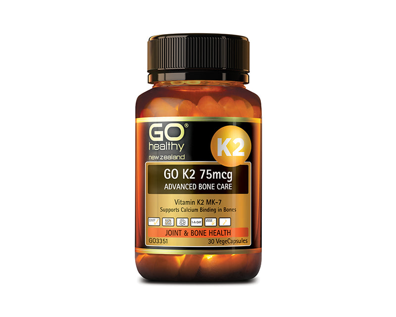 ***[SPECIAL]*** Go K2 75mcg Advanced Bone Care 30 VegeCapsules