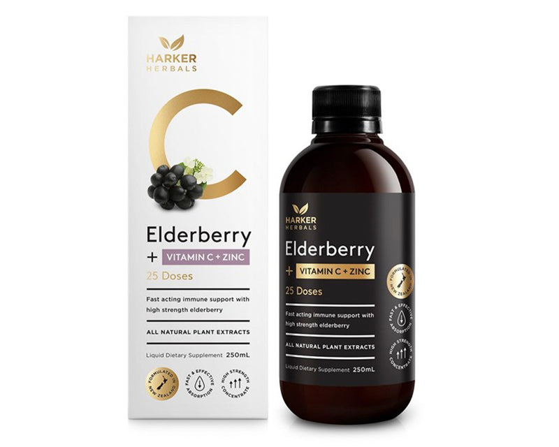 Elderberry + Vitamin C + Zinc 200ml