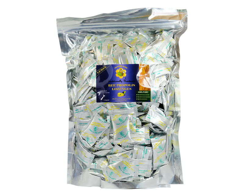 Nature Care Bee Propolis Lozenges Lemon Flavour 1kg