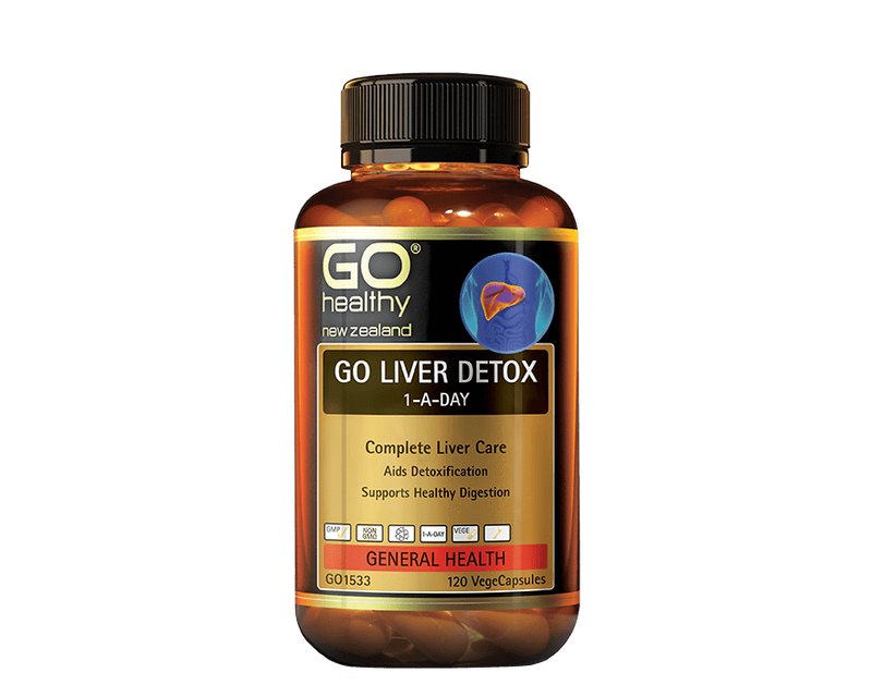 Go Healthy Liver care Go Liver Detox 1-A-Day 120 capsules