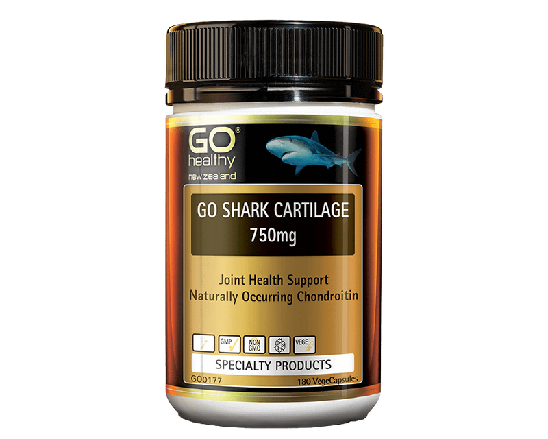 Go Healthy Joint Care Go Shark Cartilage 750mg 180 vege capsules