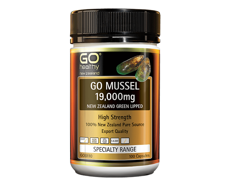 Go Healthy Green Mussel Go Mussel 19000mg 300 capsules