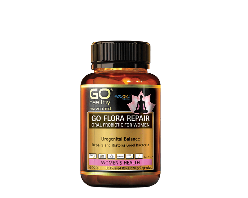 Go Healthy Probiotics Go flora repair 60 Delayed Release VegeCapsules