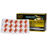Go Healthy Green Mussel Go Mussel oil 35000 60 Softgel capsules