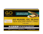 Go Healthy Green Mussel Go Mussel oil 35000 60 Softgel capsules