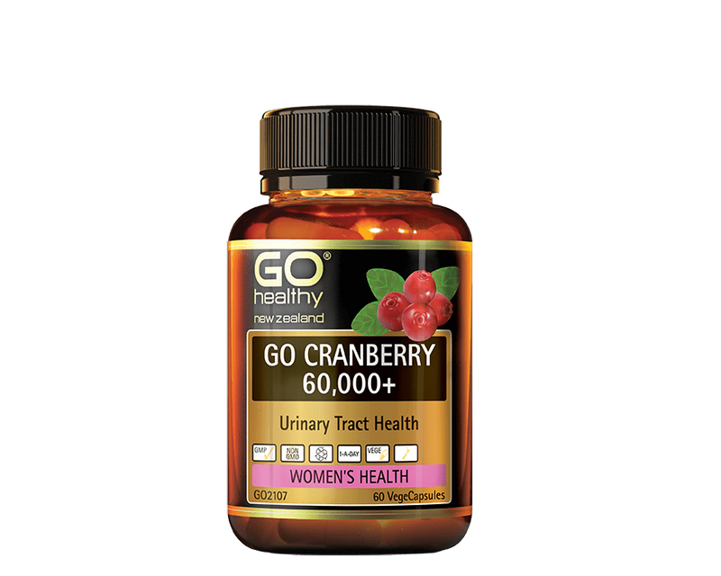 Go Healthy Women health Go Cranberry 60000+ 60 vege capsules