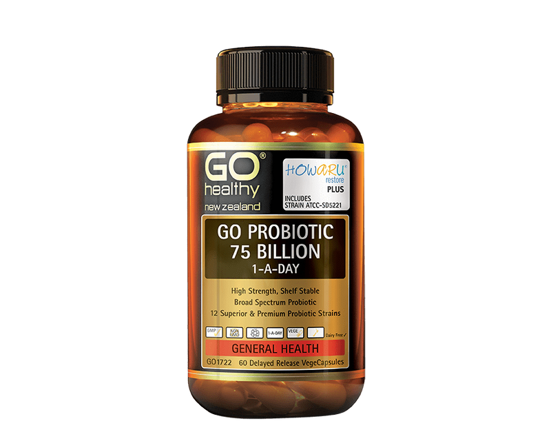 Go Healthy Probiotics Go Probiotic 75Billion 60 vege capsules