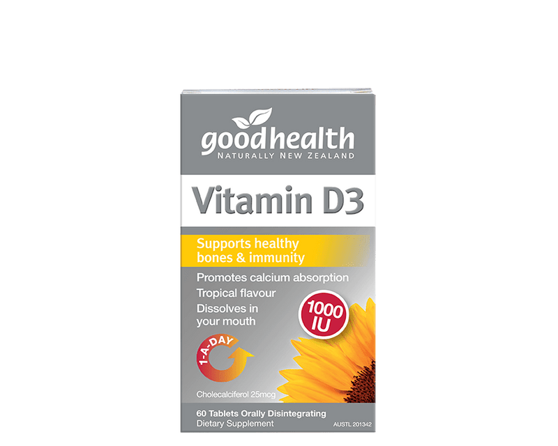 Good Health Vitamin Vitamin D3 120 tablets