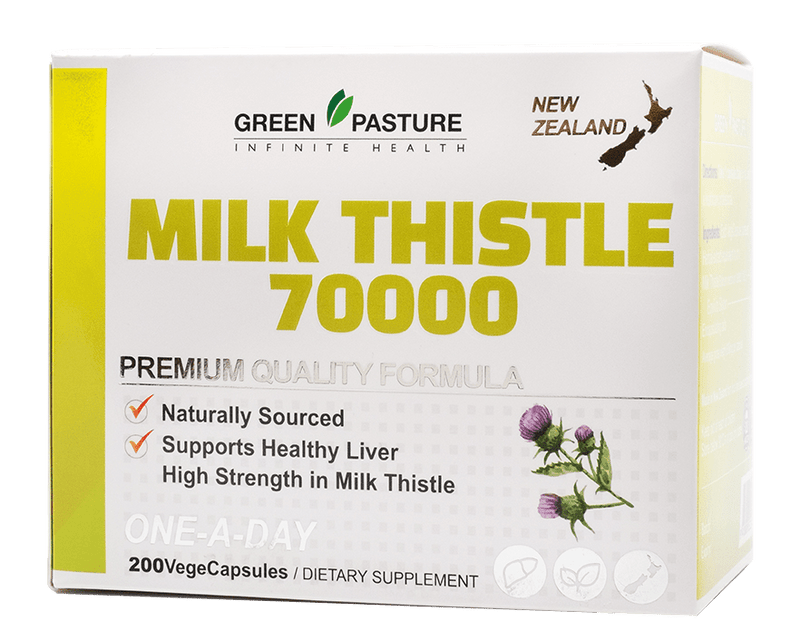 Green pasture Liver care Milk Thistle 70000 200capsules