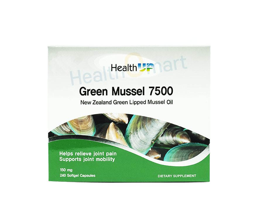 [HU] Green Mussel 7500mg 240c multipack HealthOmart New Zealand