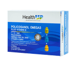 HealthUP Omega-3 Policosanol Omega 3 Plus Vitamin D