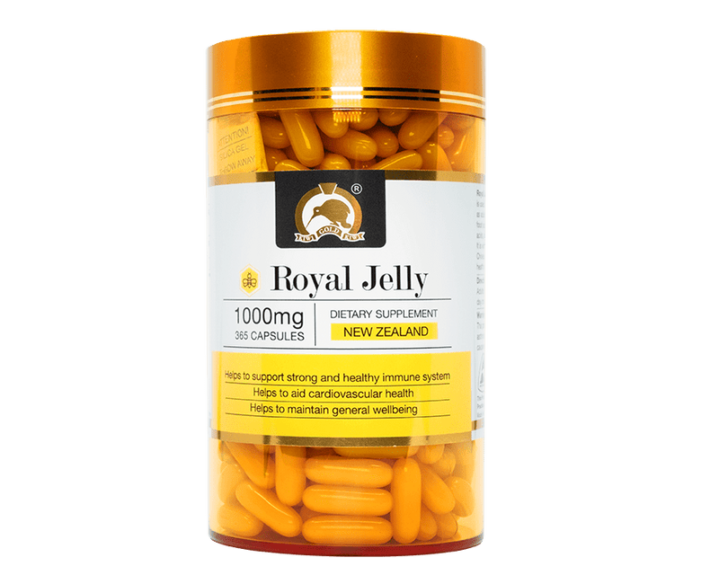 Kiwi Gold Kiwi Royal Jelly Royal Jelly 1000mg 365 Softgels