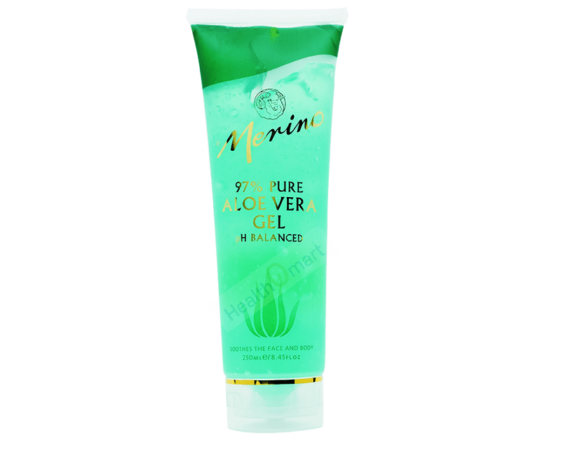 Merino Skin care 97% Pure Aloe Vera Gel 250mL
