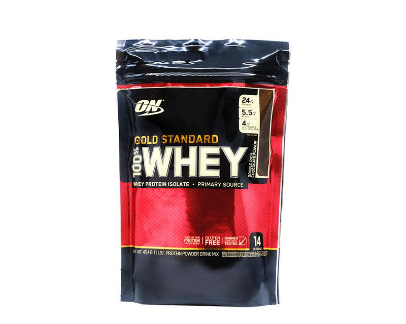 Optimum Nutrition Sports Supplements Gold Standard 100% Whey 1lb(454g) Vinilla Ice Cream