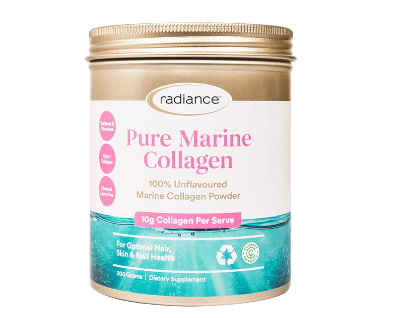 Radiance Collagen supplements Pure Marine Collagen powder Unflavoured 200g
