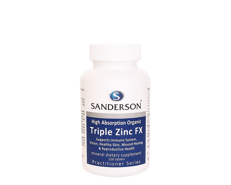 Sanderson Mineral Triple Zinc FX 100 tablets