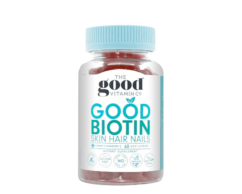 The Good Vitamin Co. Skin Supplement Good Biotin Skin Nails Hair 60  Soft-chews
